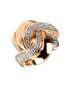 Bague Cyclane doré/argenté