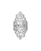 Anello Estime in argento/bianco