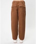 Jacob bruine corduroy broek