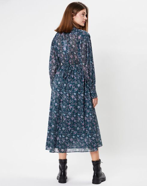Robe Maelys vert foncé