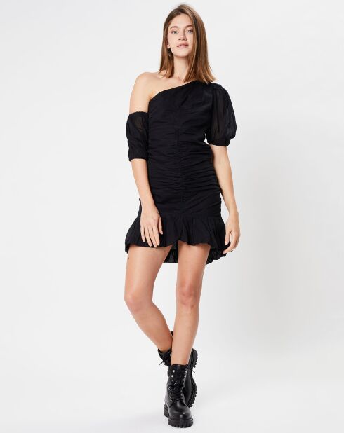 Robe 100% Coton Bio Lecia noire