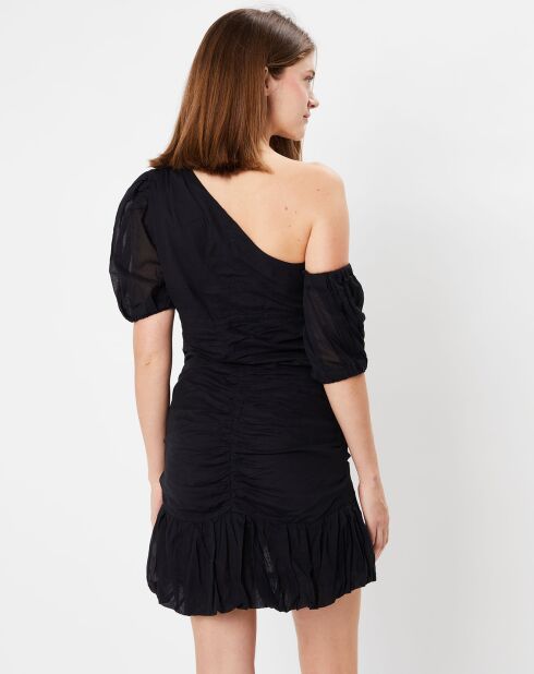 Robe 100% Coton Bio Lecia noire