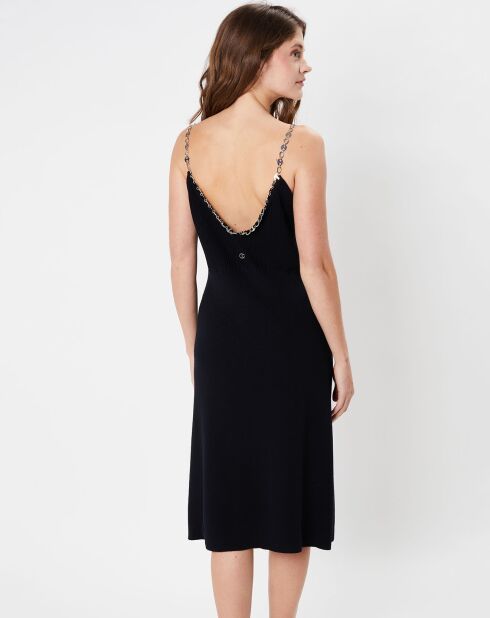 Robe en Laine mélangée noire