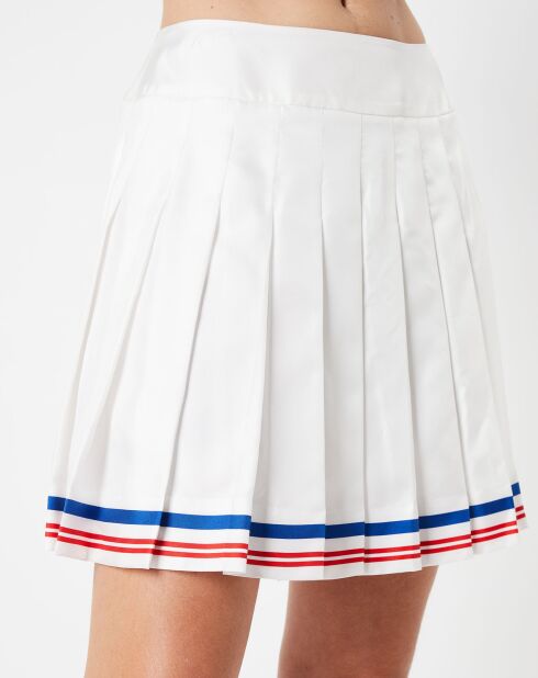 Jupe 100% Soie Tennis écrue