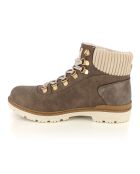 Bottes Fourrées Albane marron/beige