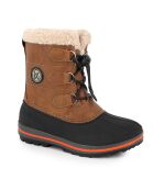 Bottes Fourrées Ethan beige/noir