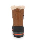 Bottes Fourrées Ethan beige/noir