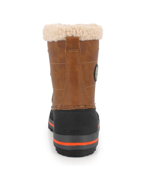 Bottes Fourrées Ethan beige/noir