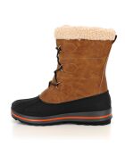 Bottes Fourrées Ethan beige/noir