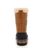 Bottes Fourrées Ethan beige/noir