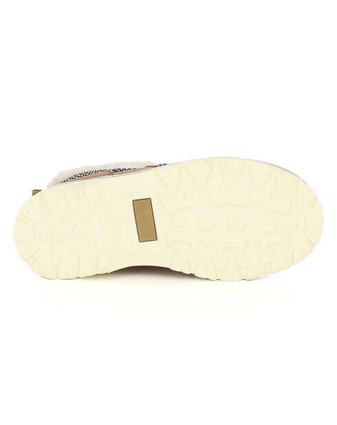 Boots Fourrées Sienna camel