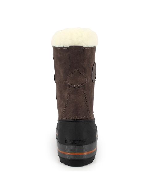 Bottes Fourrées Tiago marron/noir