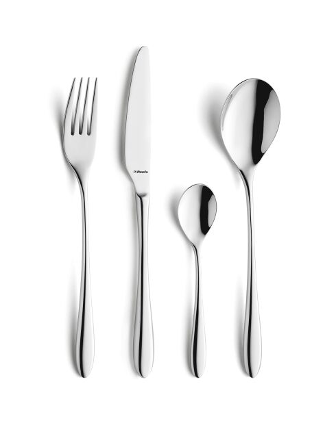 Ménagère Rondo grise - 49 pièces