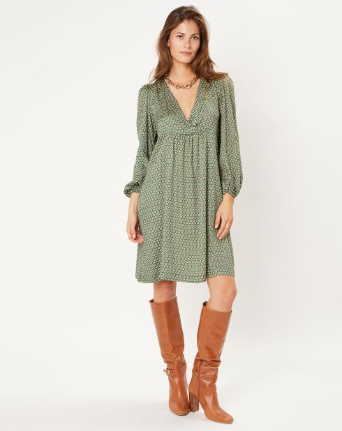 Robe courte Luka verte