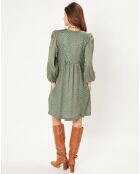 Robe courte Luka verte