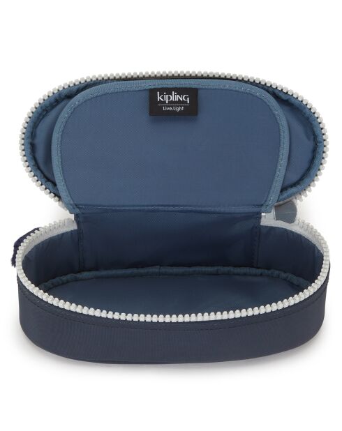 Trousse Duobox bleu foncé  - 20x8.5x7 cm