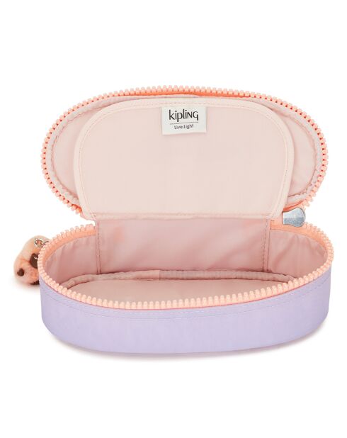 Trousse Duobox lilas - 20x8.5x7 cm