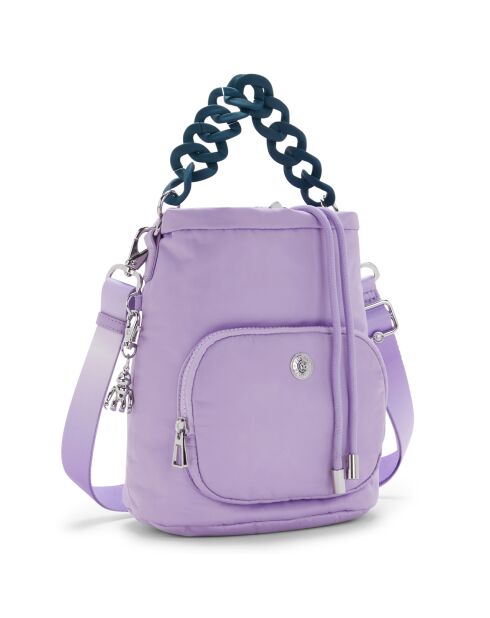 Sac porté épaule Kyla lilas - 21x16.5x32 cm