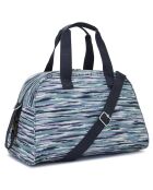 Sac à langer avec matelas à langer Camama rayé bleu - 43.5x28x27.5 cm