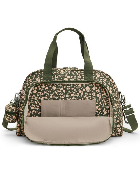 Sac à langer avec matelas à langer Camama fresh floral - 43.5x28x27.5 cm