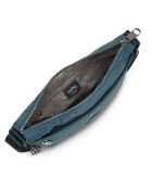 Sac bandoulière Arto bleu jacquard - 29x4x26 cm