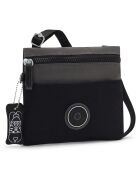 Sac bandoulière Gib noir/gris - 19.5x0x17 cm