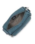 Sac bandoulière Jenera S bleu jacquard - 24x12x16 cm