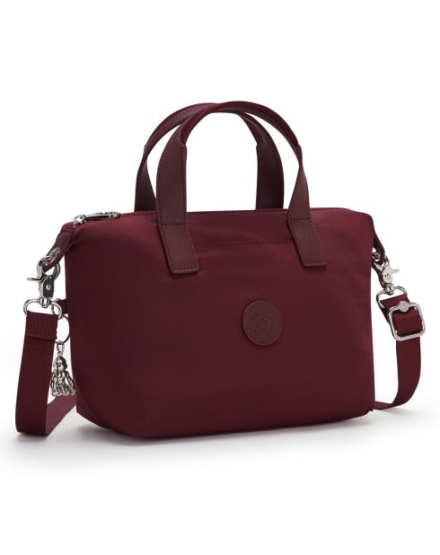 Sac à main Kala Compact bordeaux - 29x11x17.5 cm