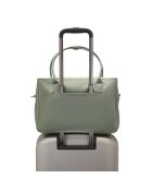 Sac à main Superworker S maintien valise vert sablé - 38x13x25 cm.