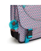 Cartable Preppy imprimé géo multicolore - 41x17.5x33 cm