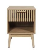 Chevet Klaus marron - 40x55x35 cm