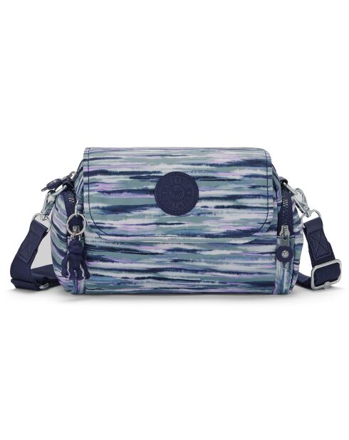 Sac bandoulière Danita rayé bleu - 23x10.5x15 cm