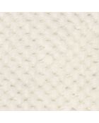 Plaid nid d'abeille blanc - 120x150 cm