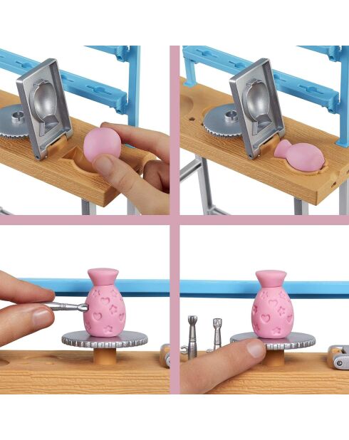 Poupée Barbie Atelier artistique - 3 ans et +