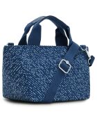 Sac à main Sugar S rayé bleu  - 25x15x16 cm