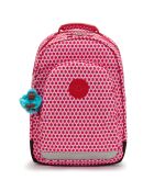 Sac à dos Class Room ordinateur 15'' imprimé rose/rouge - 29x24x43 cm