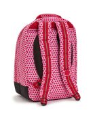 Sac à dos Class Room ordinateur 15'' imprimé rose/rouge - 29x24x43 cm