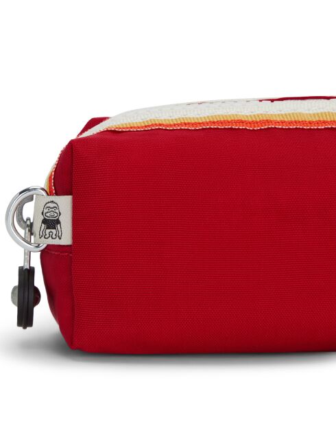 Trousse Boran rouge - 20x6x6 cm