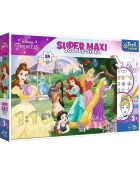 Puzle de 24 piezas con princesas Disney para mayores de 3 años