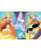 Puzle de 24 piezas con princesas Disney para mayores de 3 años