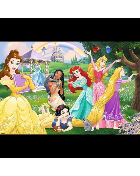 Puzle de 24 piezas con princesas Disney para mayores de 3 años