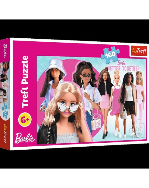Puzzle 160 pièces Barbie - 6+ ans