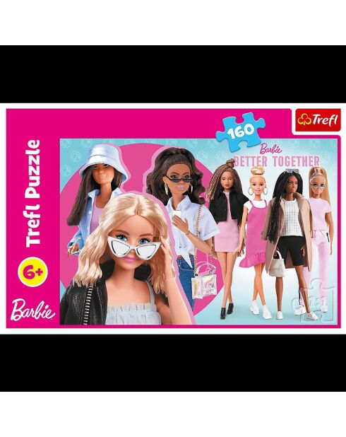 Puzzle 160 pièces Barbie - 6+ ans