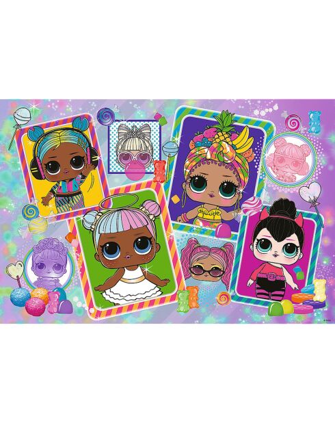 Puzzle 70 pièces L.O.L. Les Poupées - 4+ ans