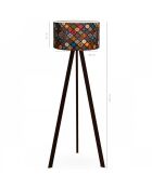 Lampadaire AYD multicolore - 21x38x140 cm