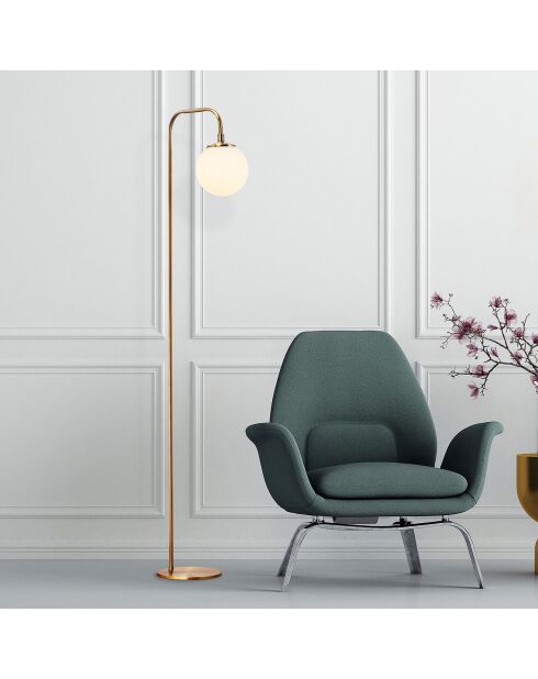 Lampadaire Viran doré - 27x27x146 cm