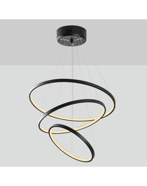 Suspension SIMIT noire - 50x80x50 cm