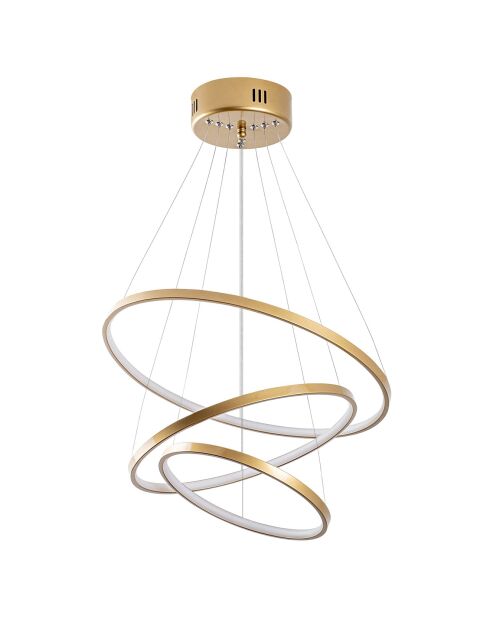 Suspension SIMIT dorée - 50x80x50 cm
