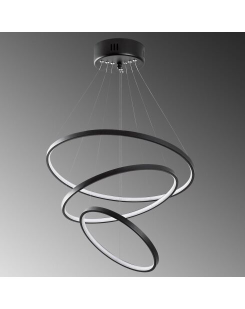 Suspension SIMIT noire - 50x80x50 cm