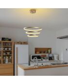 Suspension SIMIT dorée - 50x80x50 cm
